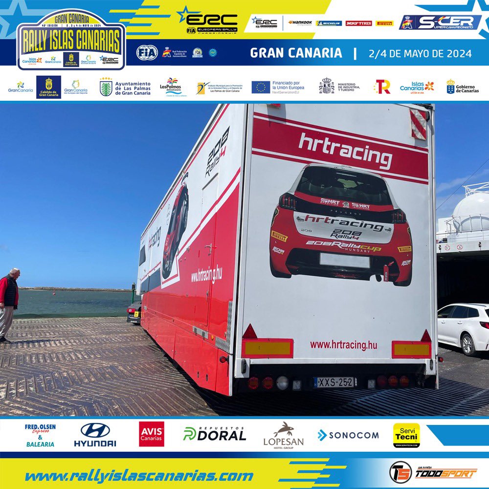 🥰 La segunda expedición a cargo de @FOexpress & @Balearia también está lista para iniciar su viaje rumbo a #GranCanaria 👏👏