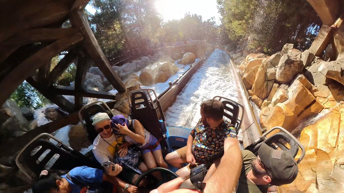 Traverse the raging waters on Grizzly River Run at Disney California Adventure Park, a fantastic Intamin river rapids set in and around Grizzly Peak that features two drops and plenty of chances to get soaked! 👉 youtu.be/iKzG3FJO6Ao