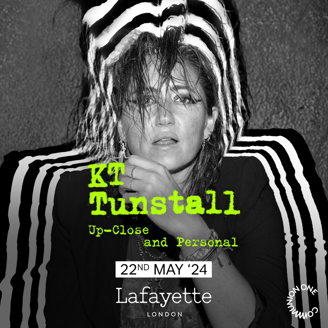 🚨TICKETS ON SALE NOW!🚨 London…How do you like the sound of a special one-off gig?! 🇬🇧 I'm going to play an intimate show at @LondonLafayette on May 22nd! Grab your tickets here! comm.tix.to/KTTunstall