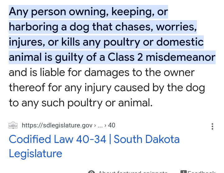 @LauraLoomer @GovKristiNoem It is the law in SD whether anyone likes it or not.