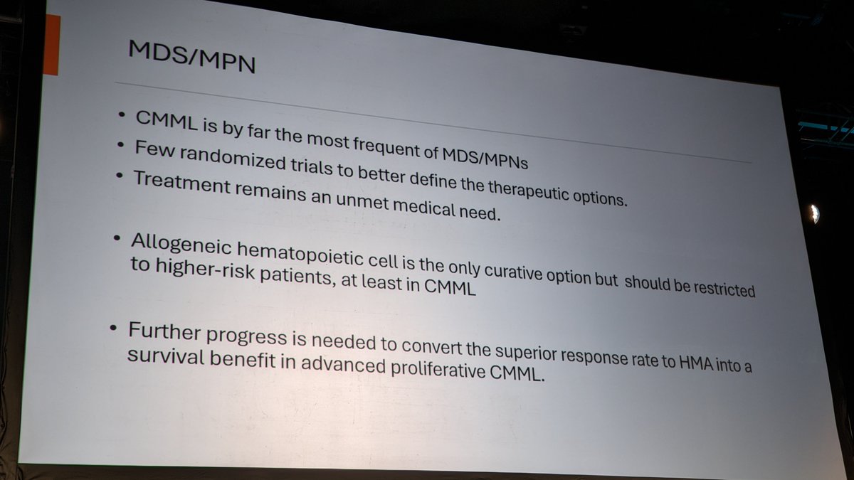 Guided by Prof @AdesLio to revisit the major unmet clinical need: MDS/MPN overlap. #ESHMPN2024 #ESHCONFERENCES #MPNsm #MPNResearch #MDSsm @MPN_RF @MPN_Hub @MPN_RF @aamdsif @MDS_Hub @MDSFoundation