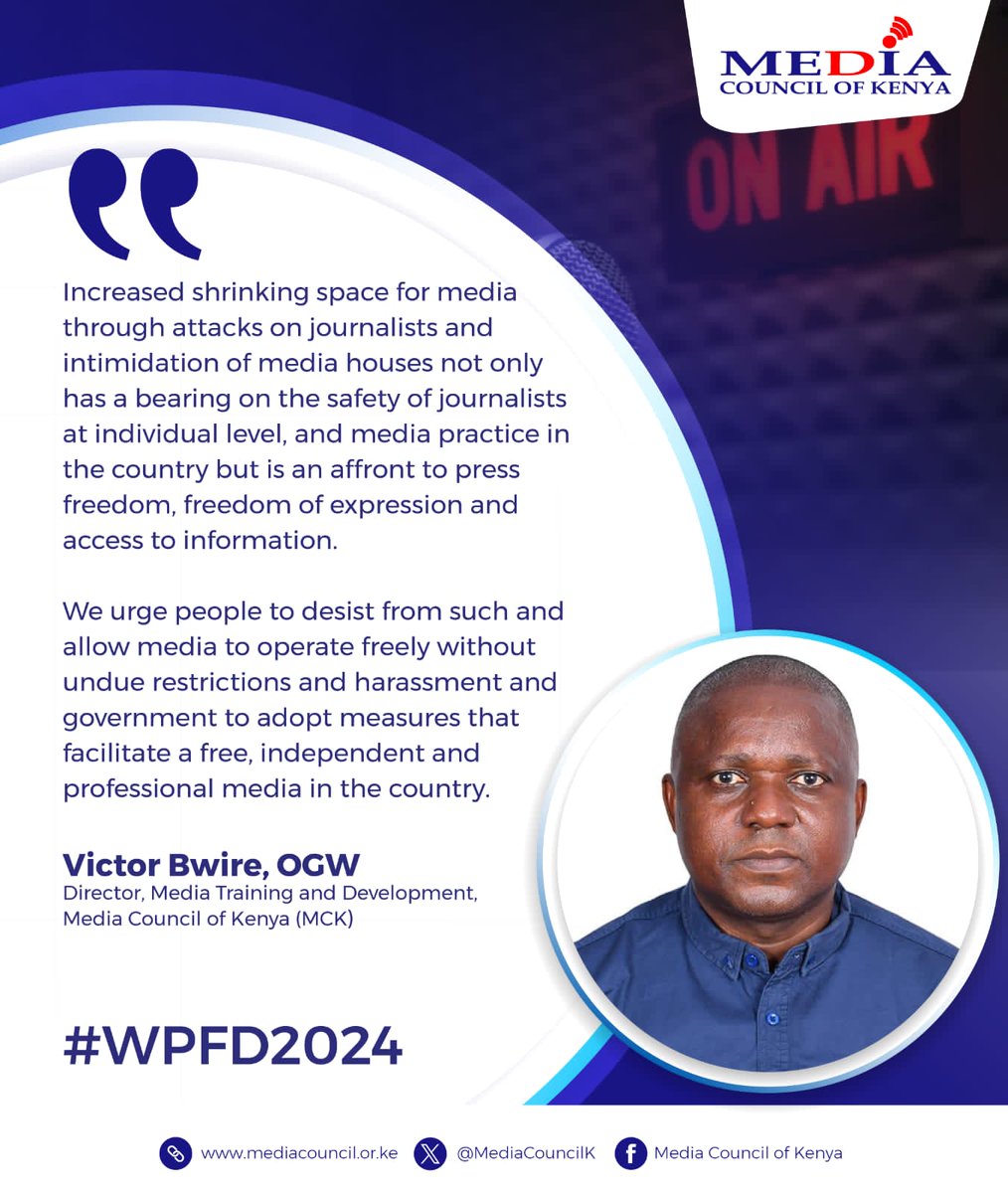 Supporting independent media... #WPFD2024
