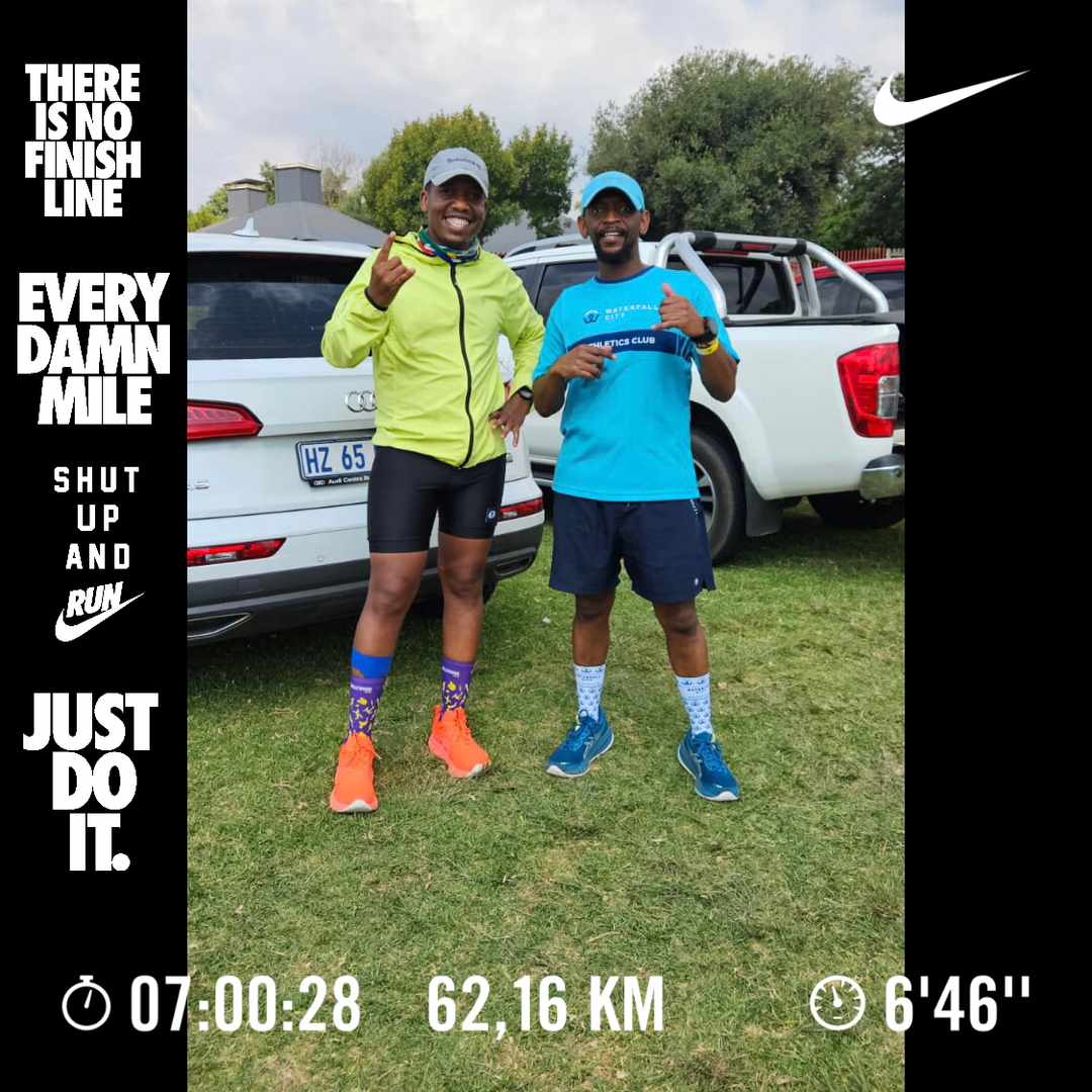 Iam_nickstar's tweet photo. AWESOME THREESOME & FARACATS 60km Bagged ๐ฅ๐ง๐งโโ๏ธ...
#roadtocomrades2024
#Faracats
#waterfallAc https://t.co/rzHuawXi7U