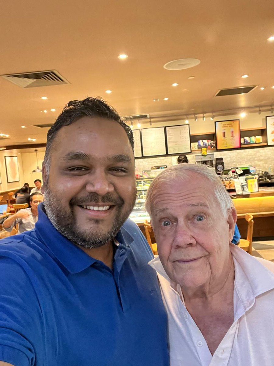 NewsAlgebraIND's tweet photo. BIG NEWS 🚨 In the exclusive interview with CapitalVia’s founder Rohit Gadia, American Investor Jim Rogers praised PM Modi 🔥

Very good sign for India !! 

Jim Rogers said For the first time in decades, the Indian central government seems to understand what needs to be done and they're acting on it.

"Centre understands they need to support businesses and entrepreneurs" - he said
@gadiarohit