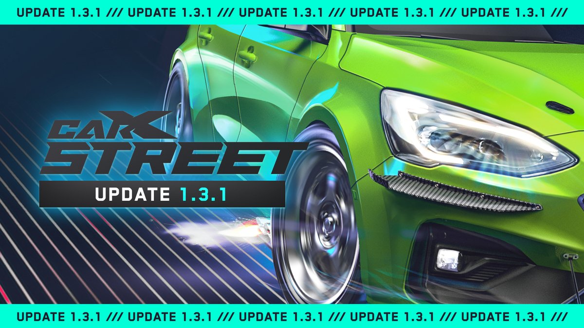 What's up drivers!💥 🔥We are happy to inform you, that CarX Street 1.3.1 update is already available for iOS and Android! ✅ What's new: - A brand-new AR camera was added to the photo mode! Now your videos and edits could be way more exciting and creative! - From now on,…