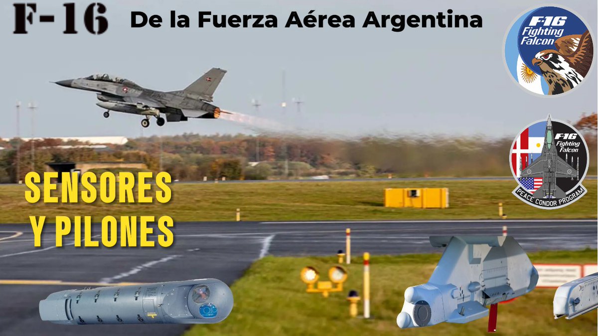 Pilones y sensores de los F16 Argentinos
youtu.be/Wenl_UDFtjM
#Defensa #FFAA #FuerzasArmadas #TecnologíaDefensa #Tecnología #Militar #Argentina #AeroAr #AeroArDefensa #defensa #aeroar  #Military #Defence