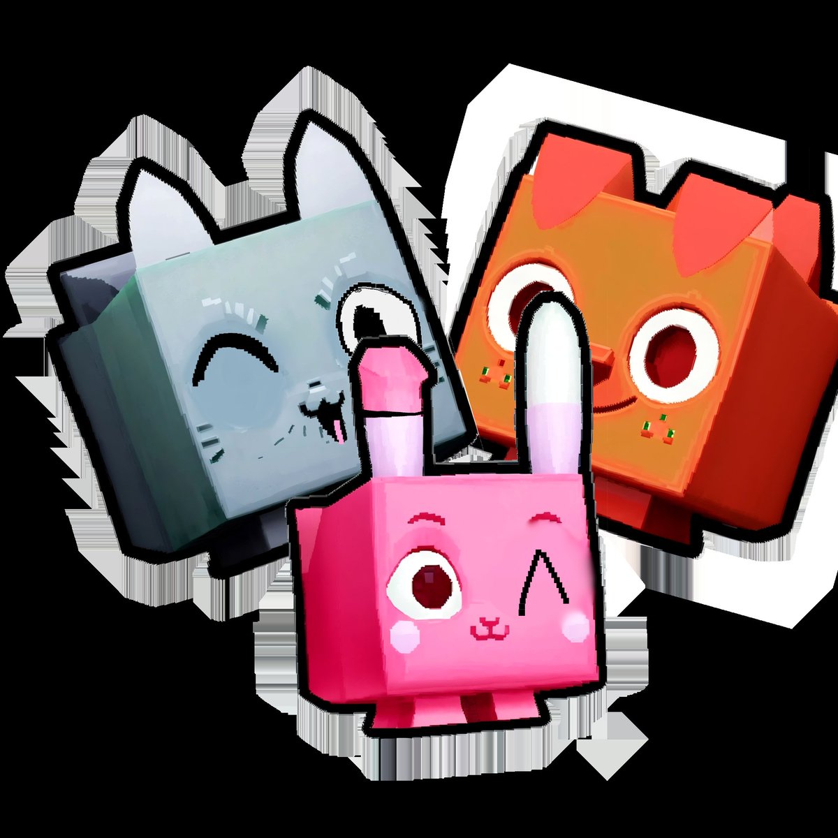 Huggyelpeludo's tweet photo. Pet simulator 99 pets Redesign https://t.co/NnNjtg3aHx