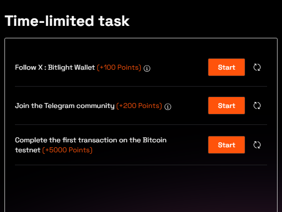 xueblock's tweet photo. RGB生态重磅！Bitlightlabs 开启空投活动 一定要做！

项目简介

Bitlightlabs是LNP_BP董事会成员，基于#RGB协议和#闪电网络开发基础设施。Bitlightlabs目前开发的产品主要有两个：Bitlight钱包和Bitswap AMM DEX。通过资产，交易，流动性等多方面构建 RGB-LN 生态系统，是RGB生态发展非常重要的基础设施。

Bitlight钱包是首个支持RGB资产的比特币钱包，可以无托管的导入，存储，展示和转移比特币和RGB资产，用户还可以利用资产注册功能，创建自己的RGB20资产。

一定要把他们的钱包安装起来，一方面是完成这次的空投任务，另一方面为以后RGB协议上的打新提前做好准备。

下面是活动参与教程

活动地址：https://t.co/XfXTiTPb6X

1.  下载并安装Bitlight钱包：https://t.co/95xvZ5fEUV

2. 用Bitlight钱包登录钱包

3. 连接推特账号：有时候连不上，多试几次。

4. 关注官推@Bitlight_wallet —— 100分

5. 加入电报社区 —— 200 分 

6. 比特币测试网转账：用Bitlight 钱包地址向其他任意一个比特币测试网地址转移测试币（tbtc） —— 5000 分  

任务都很简单，完成任务之后可能需要等一会儿，验证过程会有的点慢，提示说10分钟验证一次，所以可以过一会儿再点验证。

下面是领取比特币测试币的网站，平时可以多领一些备用。如果领不了，可以从自己的其他比特币测试网钱包里面转一点过来做任务。

比特币水龙头： 
1.  https://t.co/wE2KDQ8Edy 
领的水比较多，如果能领到推荐用这个，时间间隔是按同一个地址的领取次数逐渐递增的，建议多用几个地址撸  
2. https://t.co/rXoYTtmpcv
一个小时可以领一次，每次最多可领 0.00002998 个  
3.  https://t.co/NCdyrjYxHp
一天可以领多次，每次可领 0.00001 个  
4.  https://t.co/RK8HafAfSJ 
Faucet 频道每 24 小时可以领取一次，每次可领 0.00001 个  
5.  https://t.co/BaqYFVe2ni
一个地址只能领一次   

本贴结束！