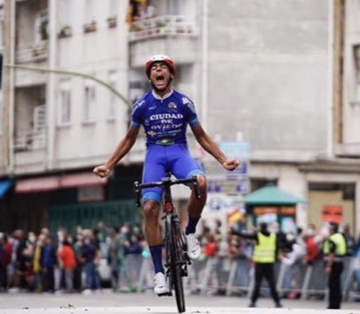 Antonio Morgado vencedor hoy en Ribadesella en #VueltaAsturias2024 tiene una curiosa relación con Asturias.En 2020 venció con los colores del Ciudad de Oviedo una etapa de la Vuelta al Besaya cadete #LaVueltina <a href="/vueltasturias/">Vuelta Asturias</a>  <a href="/morgadoisme/">Antonio morgado</a> <a href="/cccolloto/">ClubCiclistaColloto</a>
