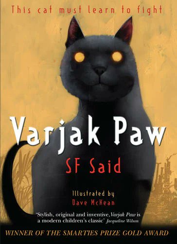 Kid's Book Review of the modern children's classic #VarjakPaw 🐈‍⬛by @whatSFSaid & @DaveMcKean 'This is undoubtedly an important and powerful book. If I had to summarise it in three words I would say it’s about Courage, Trust and Friendship' Radhika, aged 9 booksupnorth.com/kids-book-revi…
