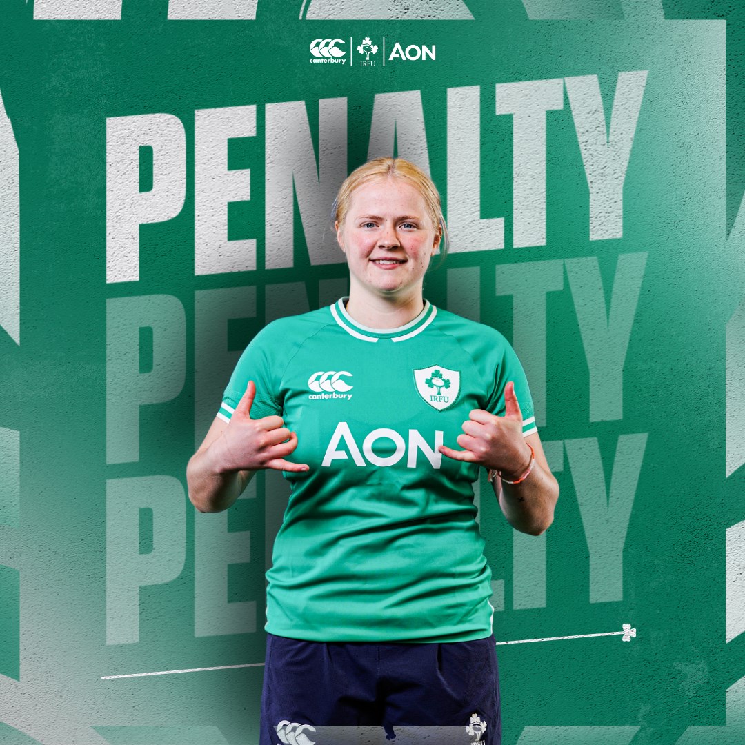 Dannah O'Briens sends over the penalty kick to put Ireland in front!

Ireland 15 - Scotland 12

#IrishRugby #WeAreIreland