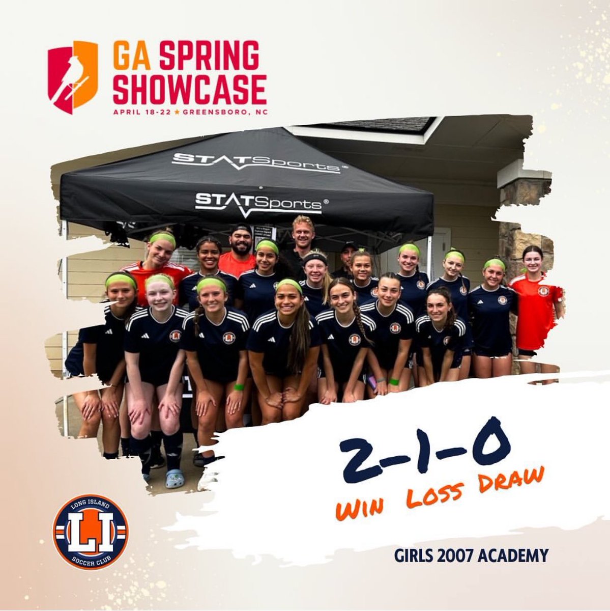 NMatute2025's tweet image. Results from the GA Spring Showcase. Thank you to all the coaches who came out to watch! Now on to league play with a double header.

#Classof2025 @LISoccerClub @GAcademyLeague #NewsdayTop100⚽️ #AllCounty #AllState #NationalHonorSociety

@TopPreps @ImYouthSoccer  @ImCollegeSoccer