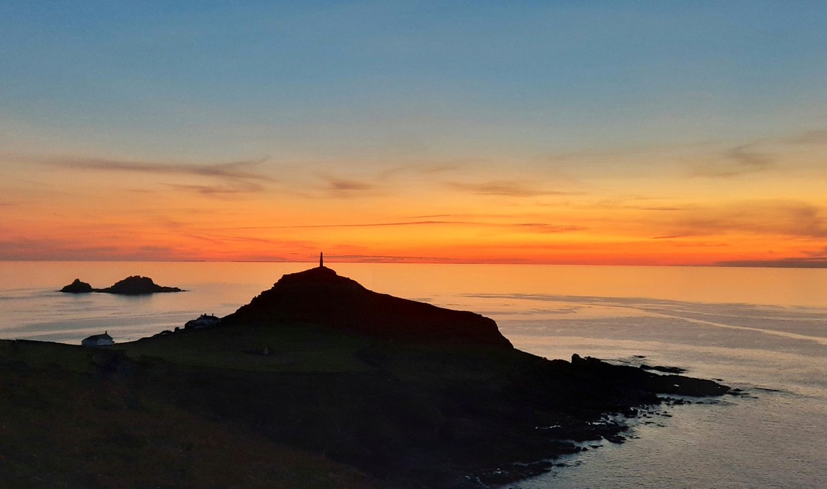 Cape Cornwall 📸Sept 22 #Cornwall #sunset