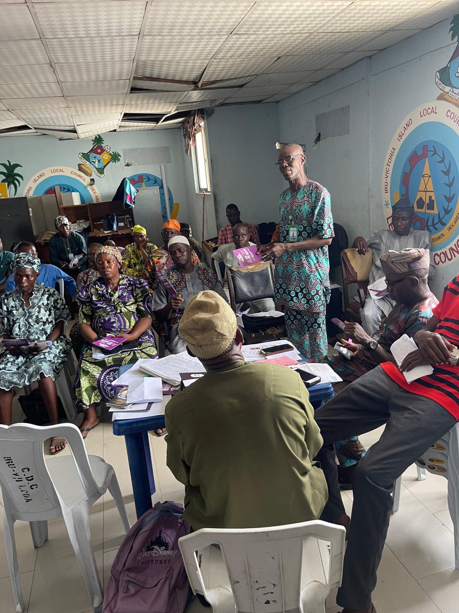 Lagos DSVA ENGAGES residents to combat SGBV at Iru L.C.D.A. The Lagos State Domestic and Sexual Violence Agency has today through it's Community Engagement taken the SGBV message to the monthly CDC meeting in Iru Local Council Development Area (LCDA)  to raise awareness about