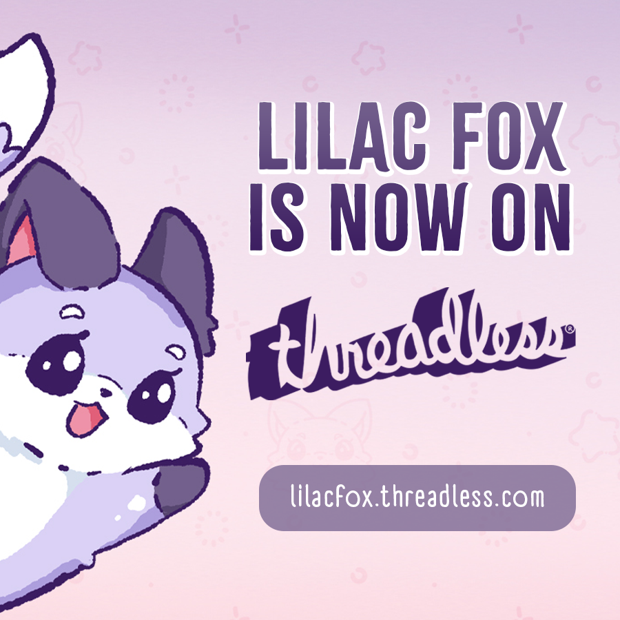 LilacFoxStudio's tweet photo. You can now find my artwork on threadless! Here is just a couple designs, but I'm so excited to be sharing my artwork on apparel moving forward! 
https://t.co/1Xgy3EdKYy https://t.co/OLnPAjhLIE
