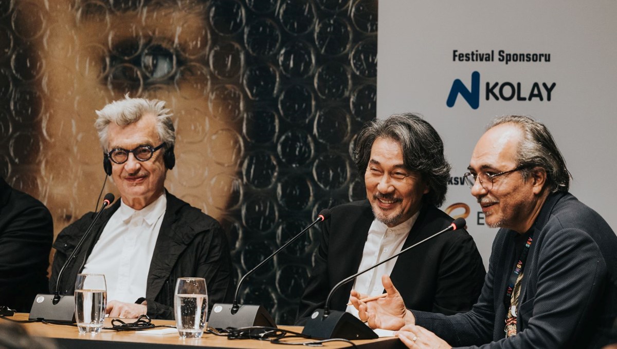 43. İstanbul Film Festivali'nde Wim Wenders ve Koji Yakusho ağırlandı. #WimWenders #KojiYakusho #İstanbulFilmFestivali