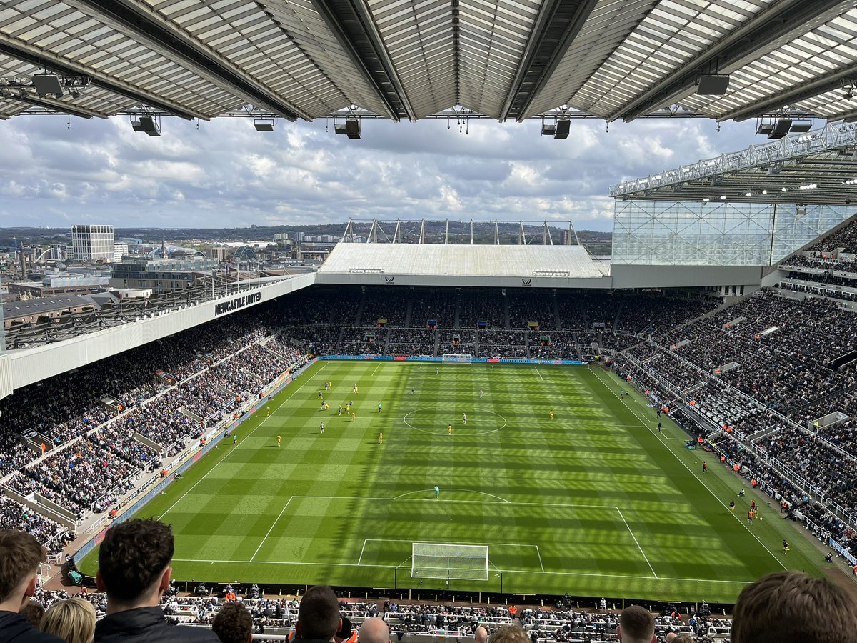Update: got two tickets….in the away end 🙈🖤🤍⚽️ #ToonArmy