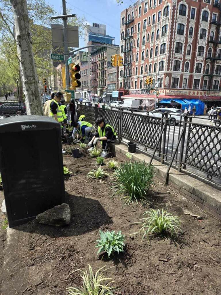 Last week 5th Precinct explorers helps clean up SDR Park as well as plant flowers for the summer!