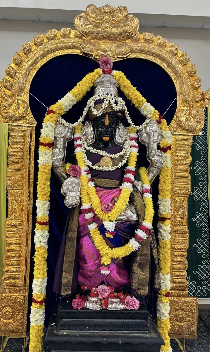 Lord Venkateswara Alankaram After Today’s Abhishekam 🙏🙏🙏