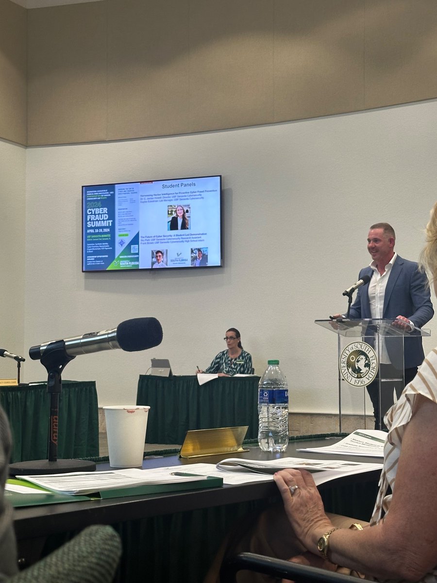 Dr. C. Jordan Howell, Sarasota Cybersecurity Director, was a featured speaker 🌟at the USF Sarasota-Manatee Campus Board meeting. He discussed the lab's framework, ongoing research, and future objectives, shedding light on its evolution and goals. 🚀 #Cybersecurity #Innovation