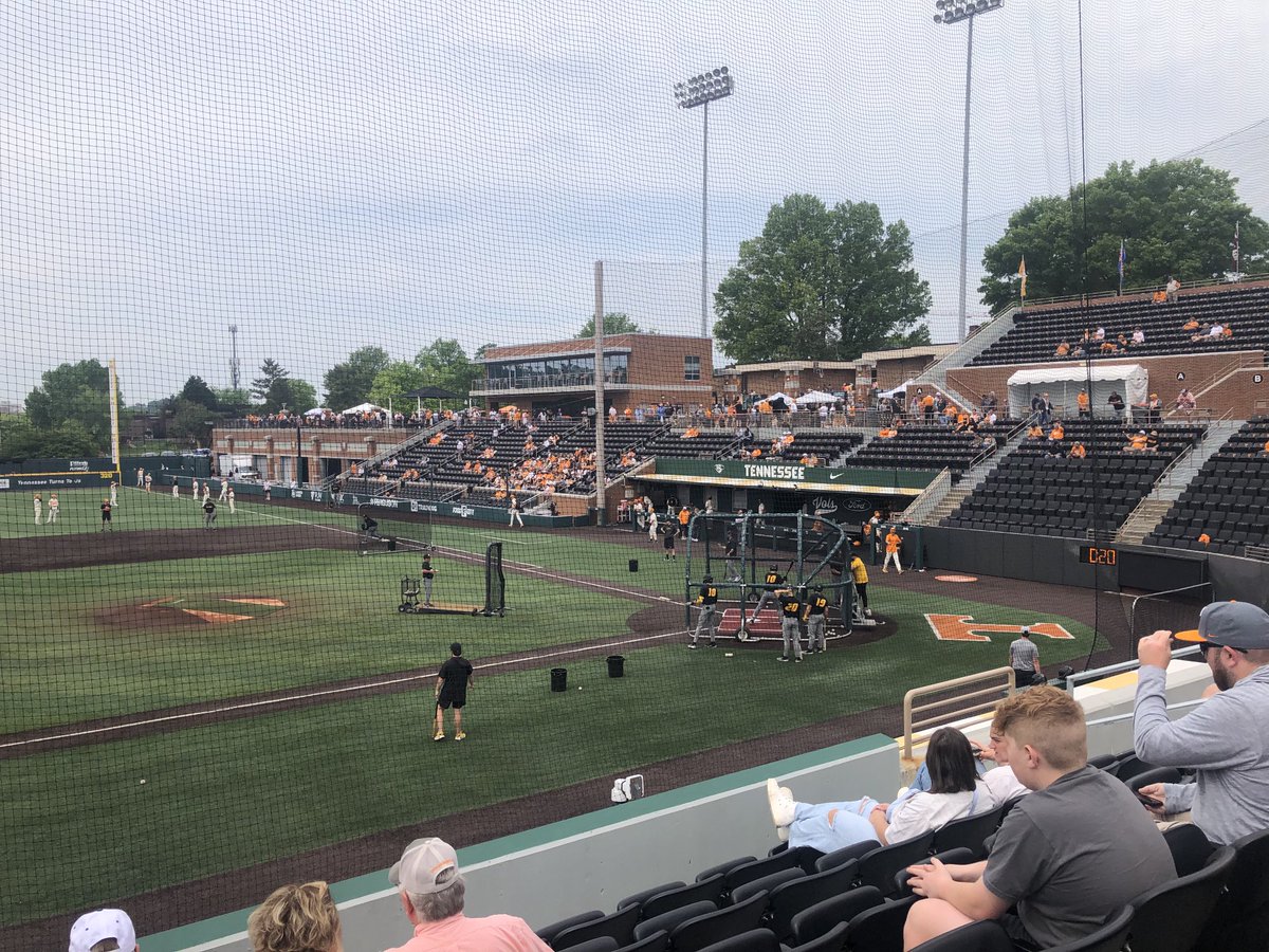 ⁦@BillisKing⁩ Live from Lindsey Nelson Stadium. The most famous man from Mule Town since James K Polk. Tony Vols going for the sweep. #GBO #BirthdayWeekend