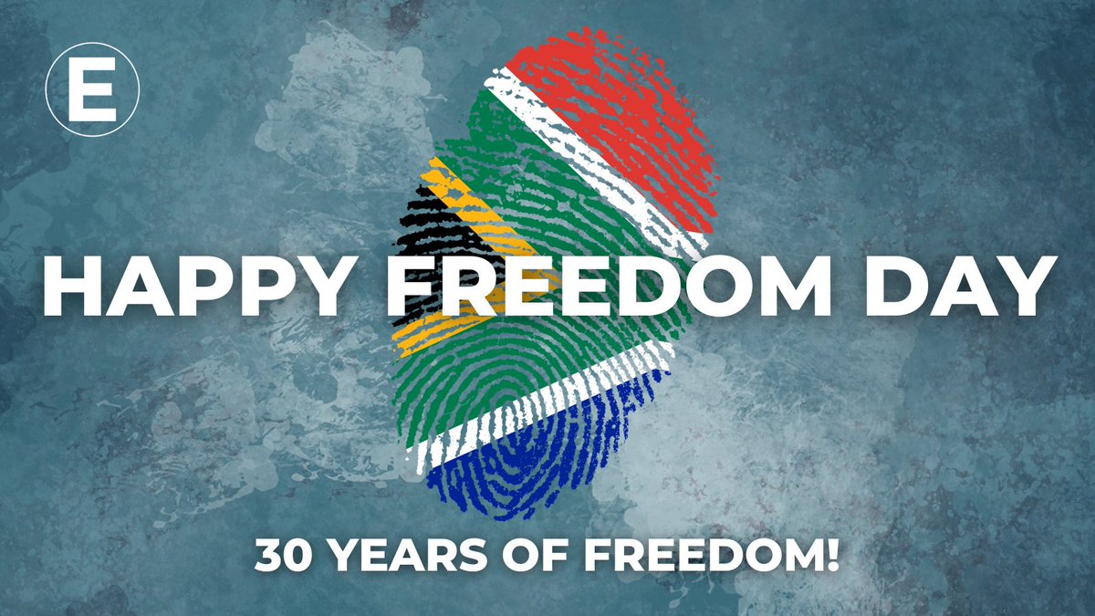 Today, as we celebrate 30 years of democracy, we honour the sacrifices of those who fought for our freedom! Let’s remember the power of unity that has brought us this far and recommit to building a nation that is just and free for all. Happy Freedom Day SA!🇿🇦 #FreedomDay2024