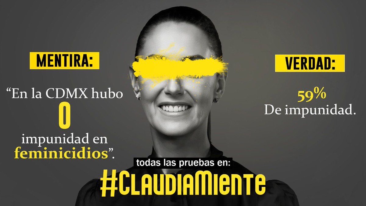 #ClaudiaMiente y lo hace con frialdad y cinismo. MINTIÓ AFIRMANDO QUE EN LA CDMX HAY 0 IMPUNIDAD EN FEMINICIDIOS. El feminicida serial de Iztacalco asesinó mujeres desde hace años, la fiscalía encabezada por su fiscal carnala lo sabía Y NO HICIERON NADA ☠️