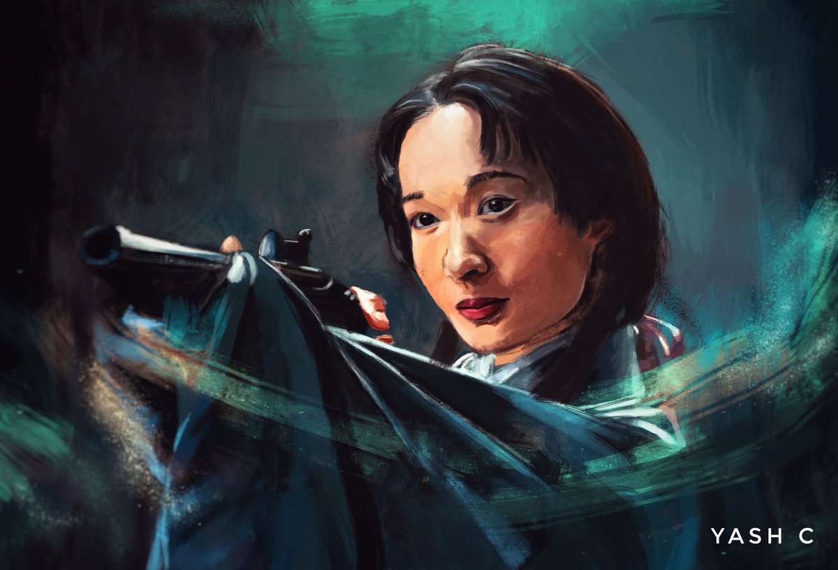 artofyash01's tweet photo. “Please be on your way” ✨ 

Hi, hello! Good to get back into some art after taking a healthy break. I dearly miss this show and its characters already and drawing them has been a coping mechanism. #ShogunFX  #illustration https://t.co/iR97F4SgmS