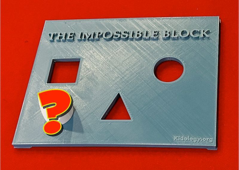 KidminTalk's tweet photo. Imagine a single block that is a Circle, Square AND a Triangle – all three – at the same time! That is The Impossible Block! https://t.co/HMhZ2p4gvM #kidmin https://t.co/jhhAvykDFW