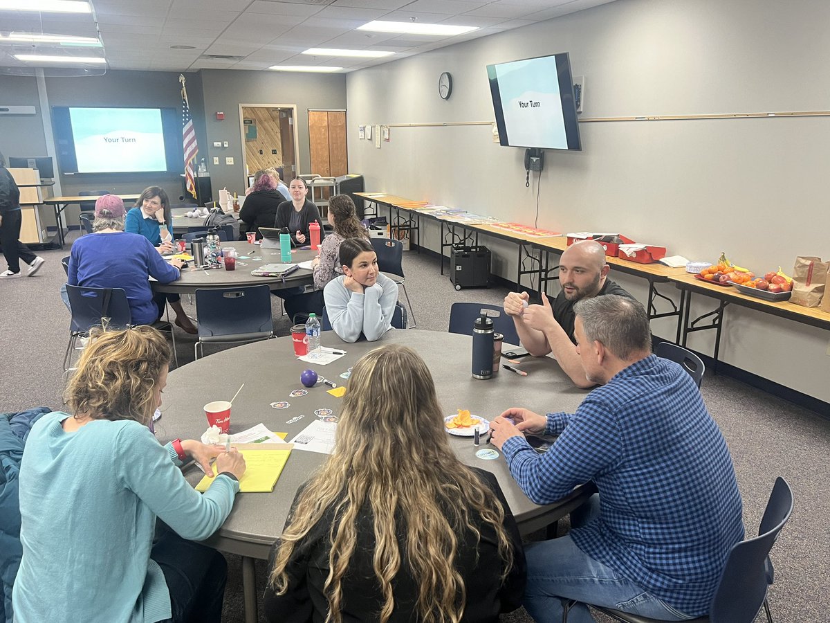 EdCampWNY's tweet photo. Taking the time learn and share about the topics of education that are important to the attendees.  EdCMpWNY 2024. https://t.co/HyeWCJwfK3