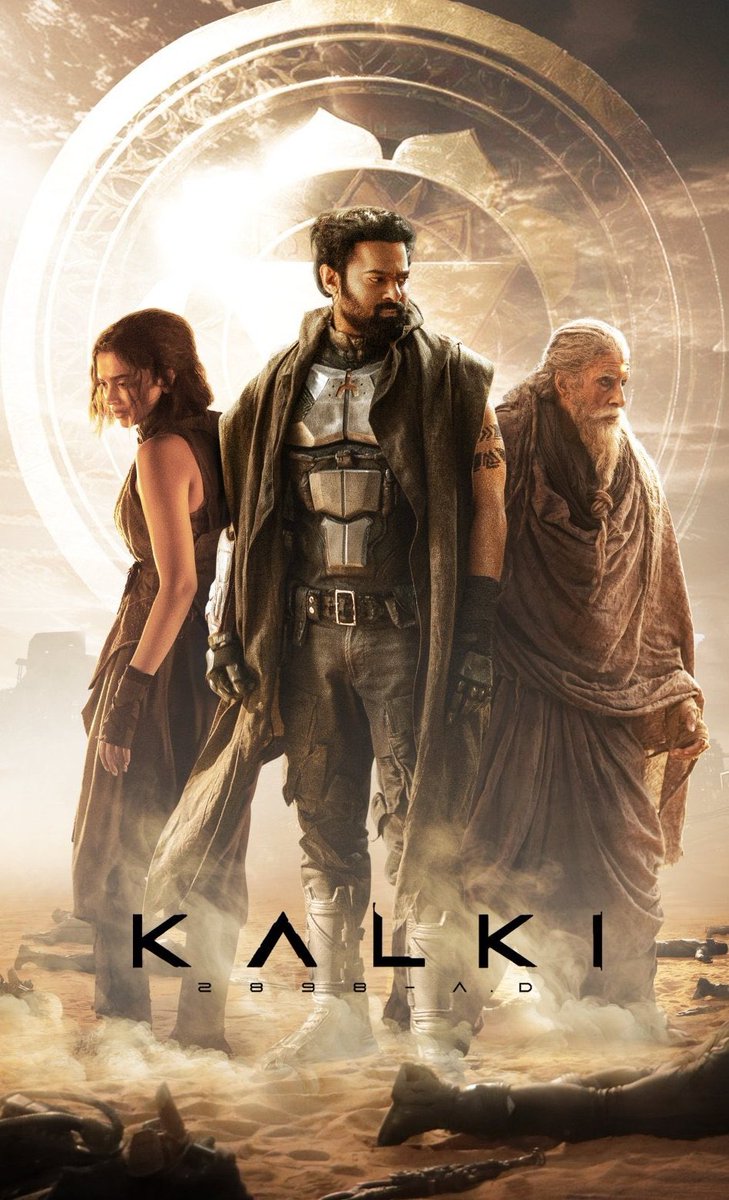Share this poster with your parents in whatsapp and ask for their opinion on how it looks. Share their response under this tweet! Let's see how the family audience responds to this one! 🔥 #Kalki2898AD #Prabhas