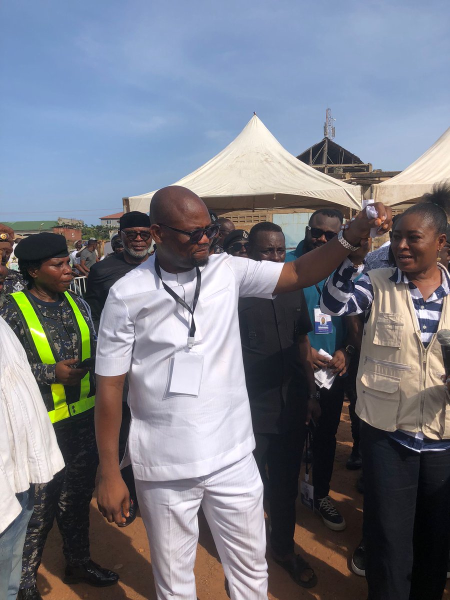 Just in🚨:  President @NAkufoAddo’s driver, Joseph Addo wins La Dadekotopon NPP Primary.

#ElectionCommandCentre #3NewsGH