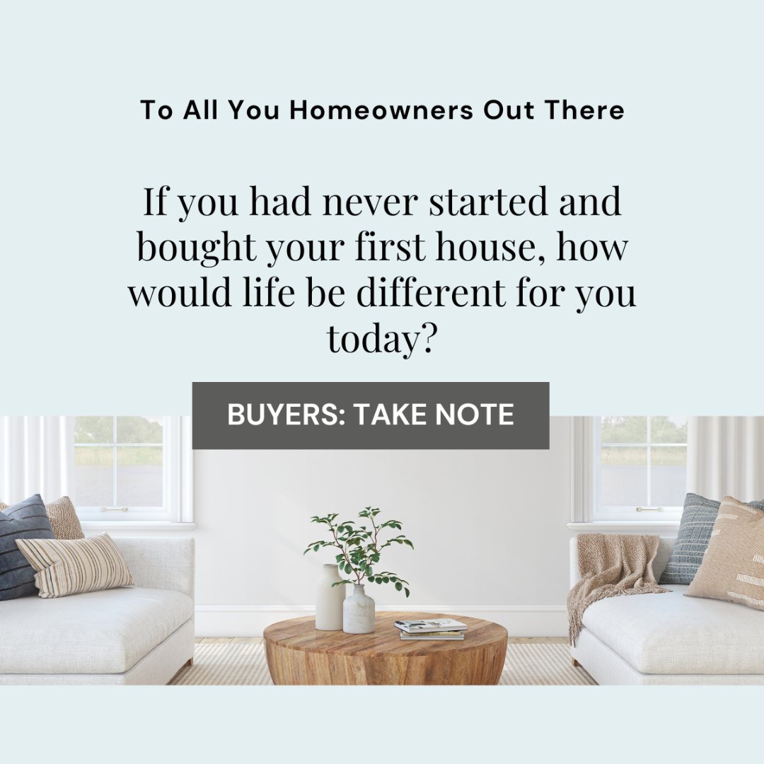Homeowners, ever wonder how different life would be if you hadn't bought your first house? Let's hear your 'what ifs!'

#homebuying #firsthome #whatif #homeownerstories #startnow