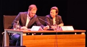 CarlotteK's tweet photo. It was a pleasure to chair the palliative care session #ESPRM2024 with #EARM fellow #RutgerOsterthun and listen his excellent keynote on #EndOfLifeDecisions and #PRM practice #Europe. https://t.co/hOAuk1G580