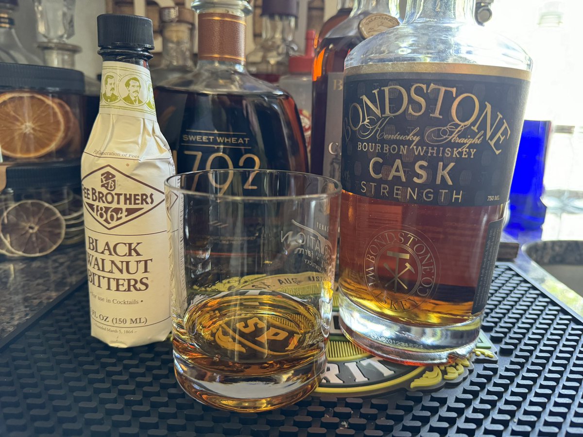 Didn’t like this neat so I tried it with some black walnut bitters. Nope. Any suggestions on what might make this better? Thinking a manhatten next.