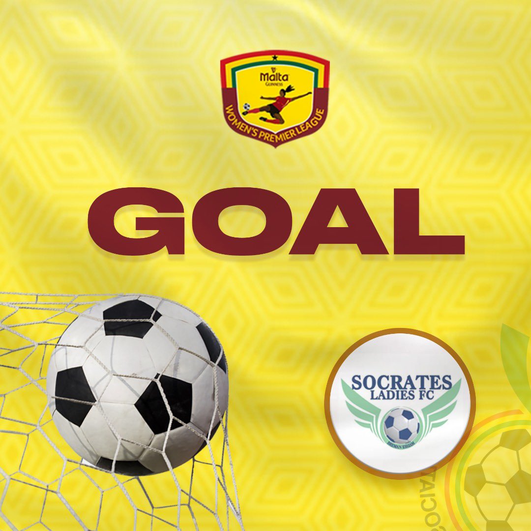 16’ - Goalll 

Zulfawu Ibrahim 16’ 

🎯@EssiamSocrates 1:0 @JoninaFc 

#SouthernZone🔥

#SheDidThat 
#MaltaGuinnessWPL
#BetwayGh