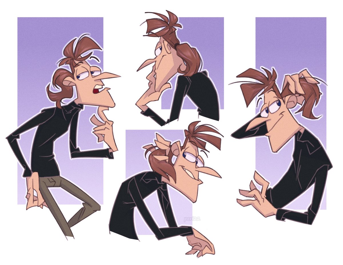 ponytail 💜
#Doofenshmirtz #phineasandferb