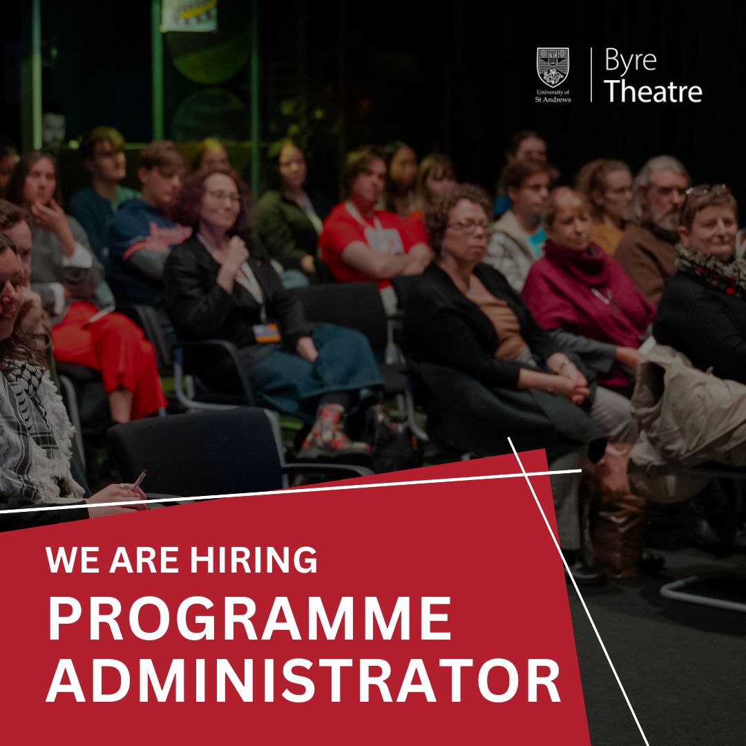 We are looking for an experienced and efficient Programme Administrator to join our friendly Byre team. 

🔗For full information and how to apply: vacancies.st-andrews.ac.uk/Vacancies/I/24…