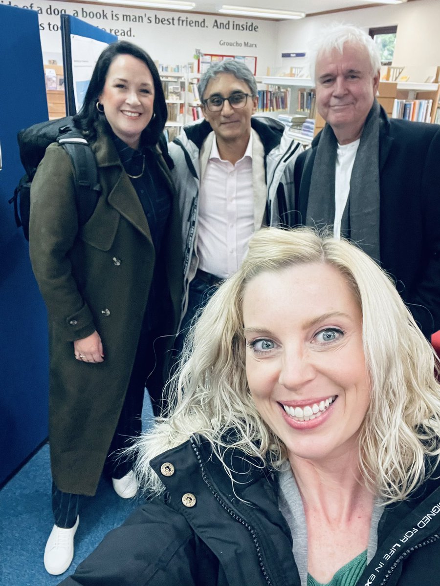 Had the best time at @StowLibrary @SuffolkLibrary Skulduggery festival today with @TimJRSullivan @LivKiernan @VaseemKhanUK & @SJIHolliday! ❤️