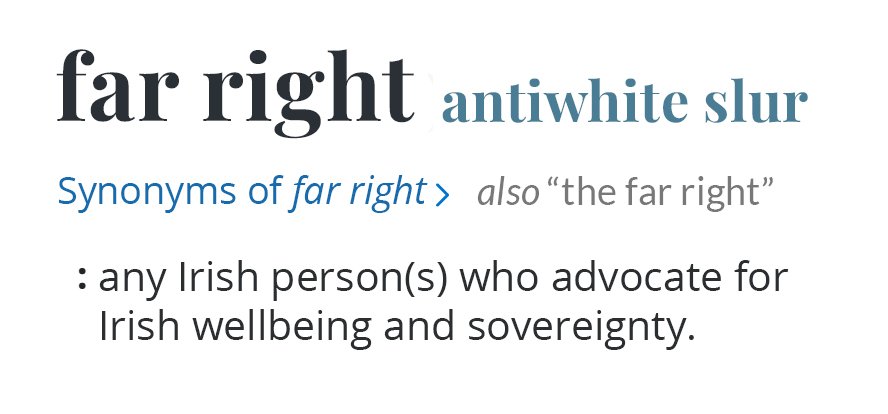 @IrishTimes It also shows that the vast majority of these nonWhite border crossers aren't “asylum seekers” but chancers and opportunists, and antiwhiteism is the reason our government not only tolerates but facilitates it, at the expense of our people's wellbeing and sovereignty.