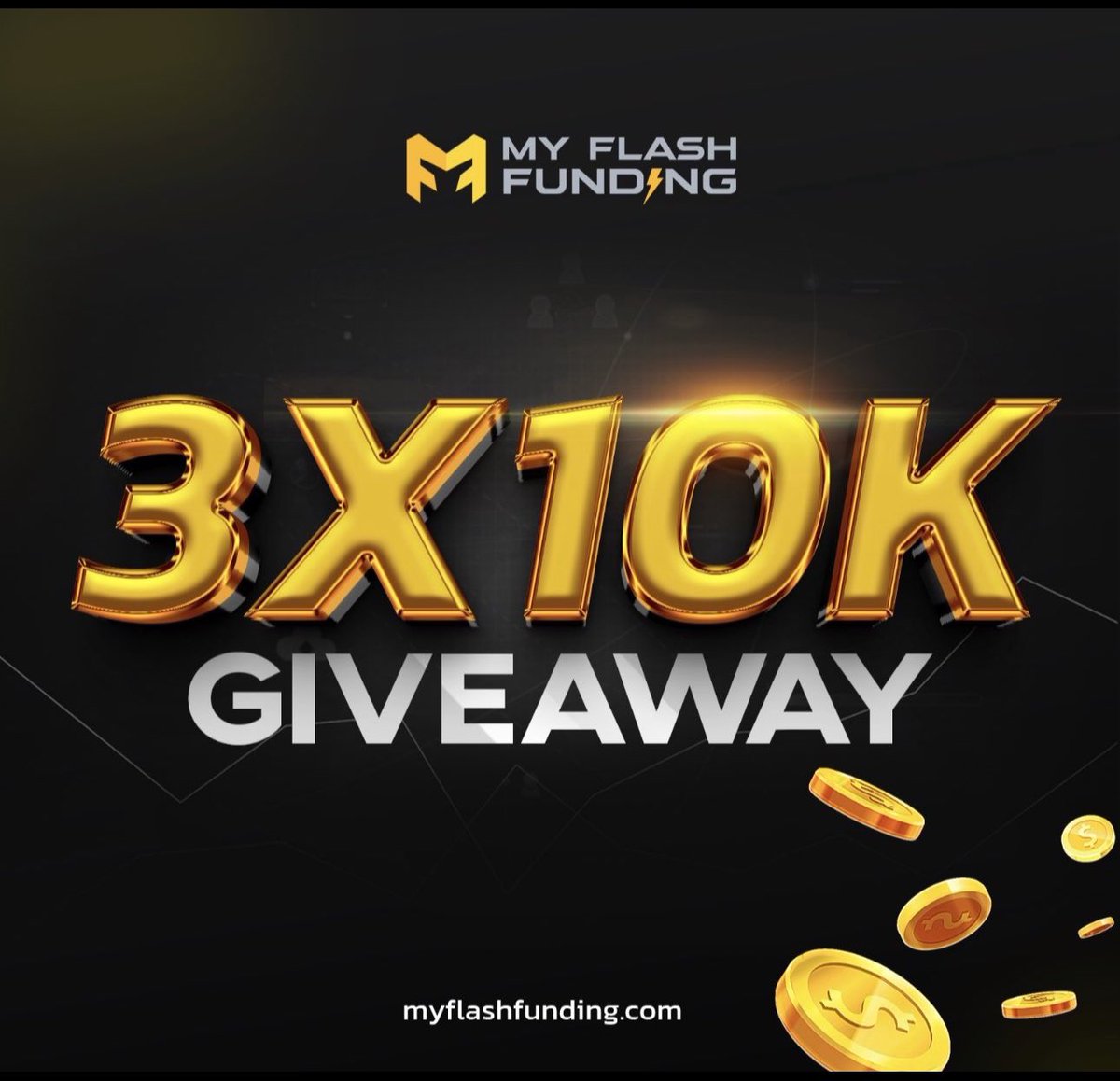 HELLO EVERYONE 🙌 new giveaway 🎁 With my partener «@myflashfunding we decided to offer you 3x10k account with and they are running amazing promotion too you can buy an account with the link in my bio - to participate - RETWEET THIS TWEET 🔁 - LIKE THIS TWEET ❤️ - TAG 3…