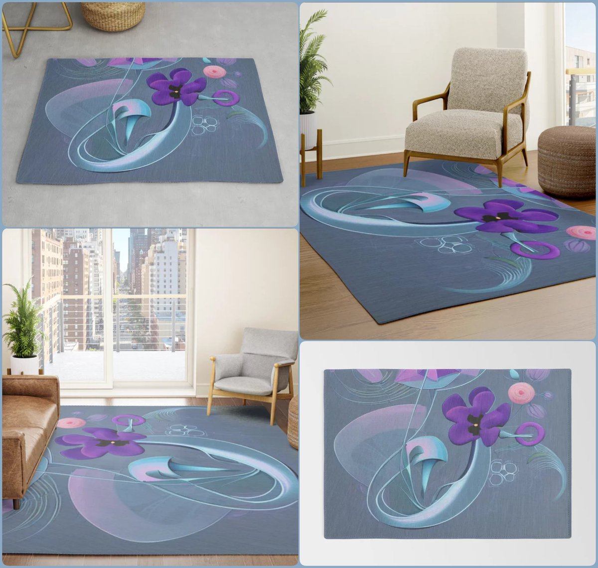 Unique Pathways Rug~by Art_Falaxy~
~Refreshingly Unique~
#artfalaxy #art #rugs #mats #homedecor #society6 #Society6max #swirls #modern #trendy #accents #floorrugs #welcome #outdoorrugs

society6.com/product/unique…
Collection: society6.com/art/unique-pat…
