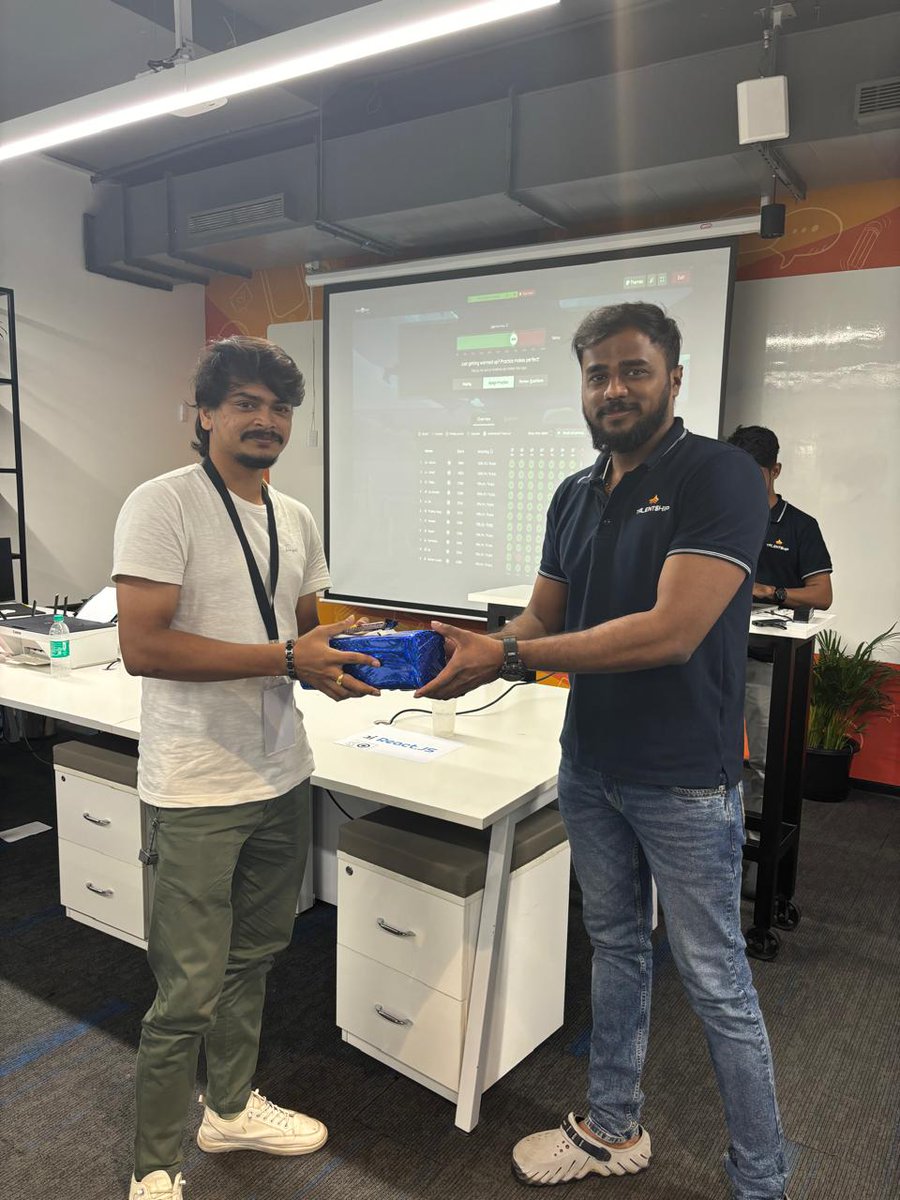 Chennai React tweet media