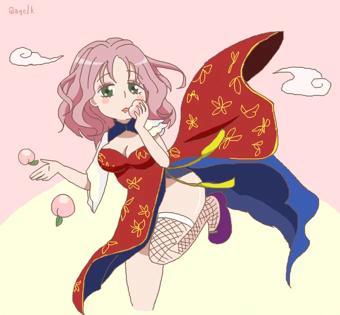 #これを見た人はチャイナドレスをTLに放流しよう 桃源恋歌 
