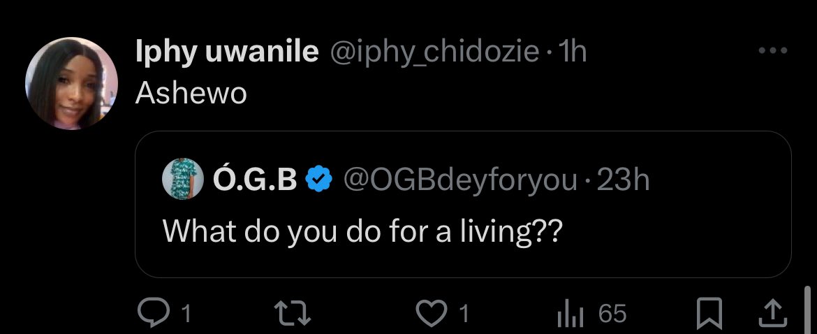 Your mother must be proud. By the way, you don't realise that comparing you to a mannequin makes you a mockery. Making up your face like a beautiful corpse. How much for short time please?