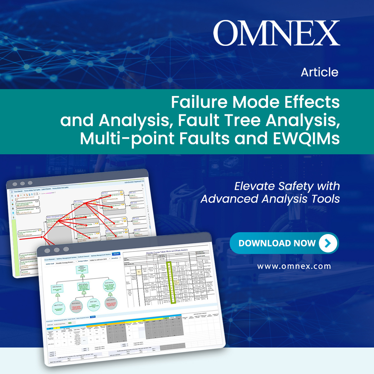 omnexglobal's tweet image. Discover Omnex's enhanced Design FMEAs for complex products, now including multi-point fault assessments with 'AND' conditions, in line with AIAG standards.
𝐋𝐞𝐚𝐫𝐧 𝐌𝐨𝐫𝐞:
hubs.li/Q02vfb350
#FMEA #FailureModeEffectsAnalysis #FaultTreeAnalysis #MultiPointFault #EWQIMs