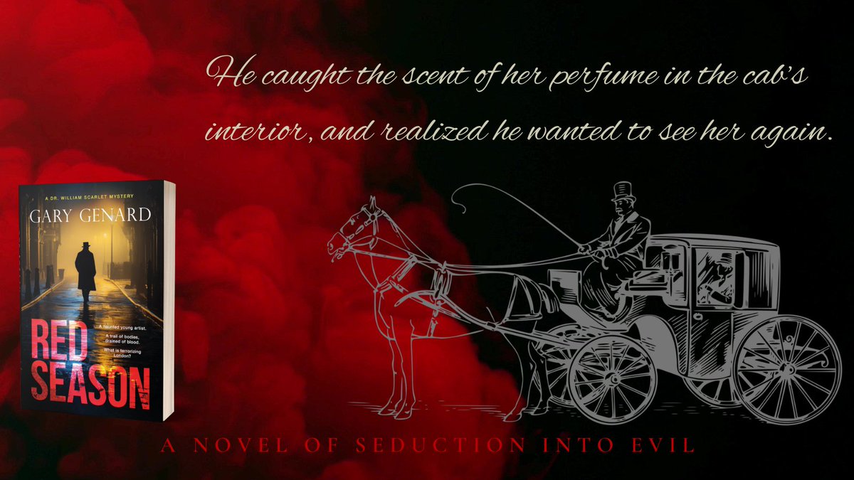 'He caught the scent of her perfume, and realized he wanted to see her again.' — Book #1 in the Dr William Scarlet Mysteries
hubs.ly/Q02tMgQ-0 #murderthrillers #supernaturalmysteries #thrillers #authors #amwriting #darkromance #histfic #historicalmysteries #psychicmysteries