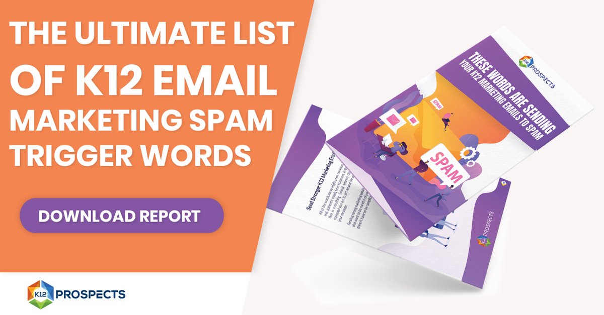 If your K12 marketing emails are flagged as spam, this can be the kiss of death. Here are the words to avoid if you want to keep your emails in your recipient’s inbox. bit.ly/2MhXx5W #videolearning #strategy #onlinelearning #classroom