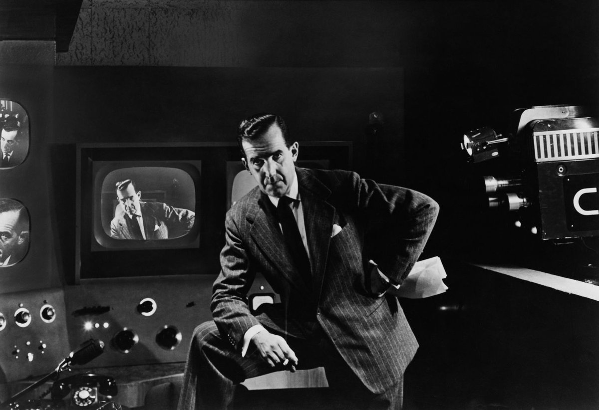 “No one man can terrorize a whole nation unless we are all his accomplices.”

- Edward R. Murrow (April 25, 1908 – April 27, 1965)