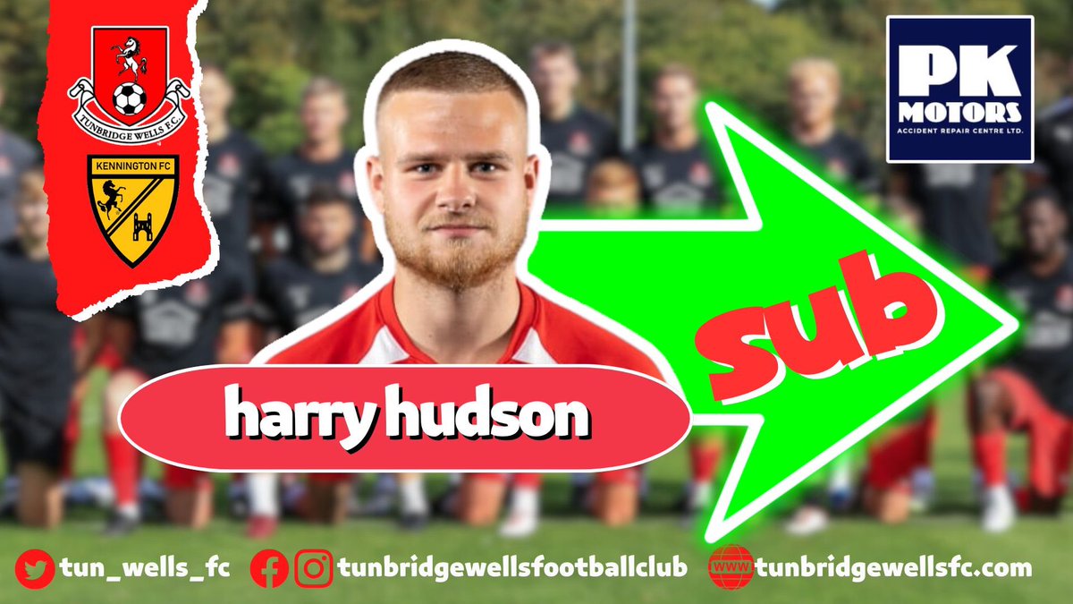 Substitution - Harry Hudson replaces Ronnie Little 70 minutes